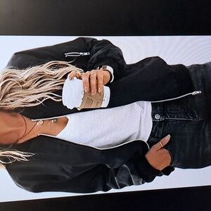 Zeagoo Women's Bomber Jacket Casual Coat Zip Up Outerwear